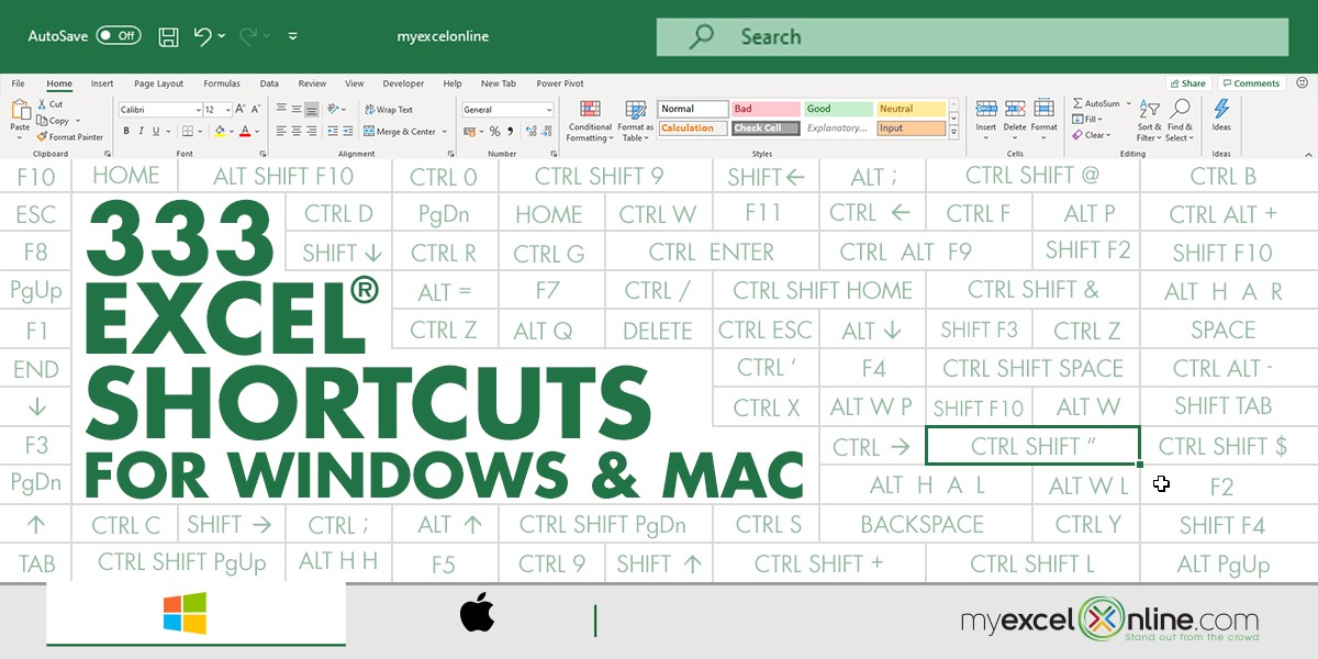 excel for mac go to end of table